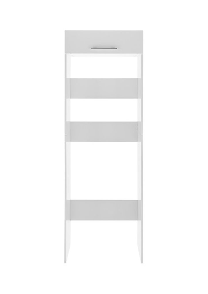 Waschmaschinenschrank Weiß 67cm - Unterbau Für Waschmaschine Und Trockner