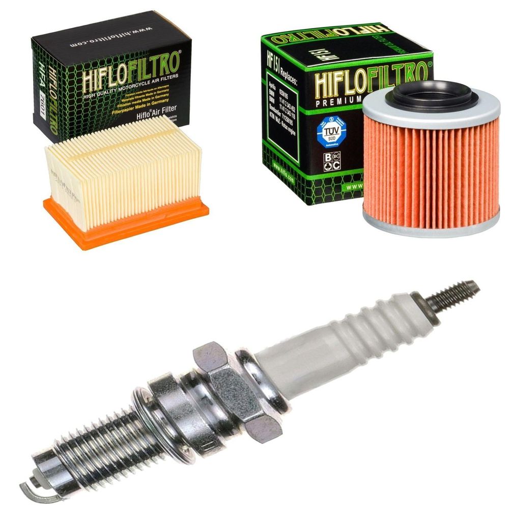 Service-Kit für BMW F 650 650 GS Dakar ABS 2002-2003 Filter Zündkerze von pamoto - Neu