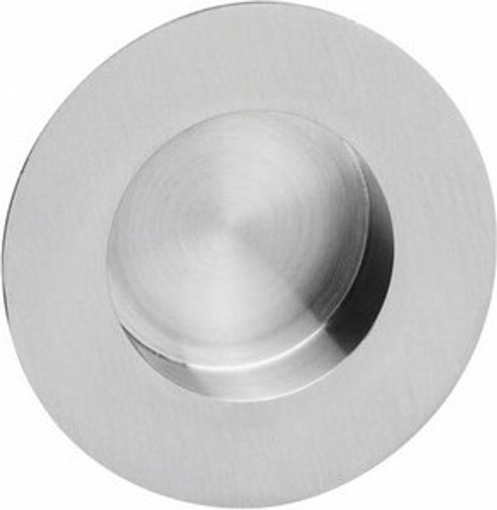 Griffmuschel gebürsteter Ø52/85 mm Edelstahl