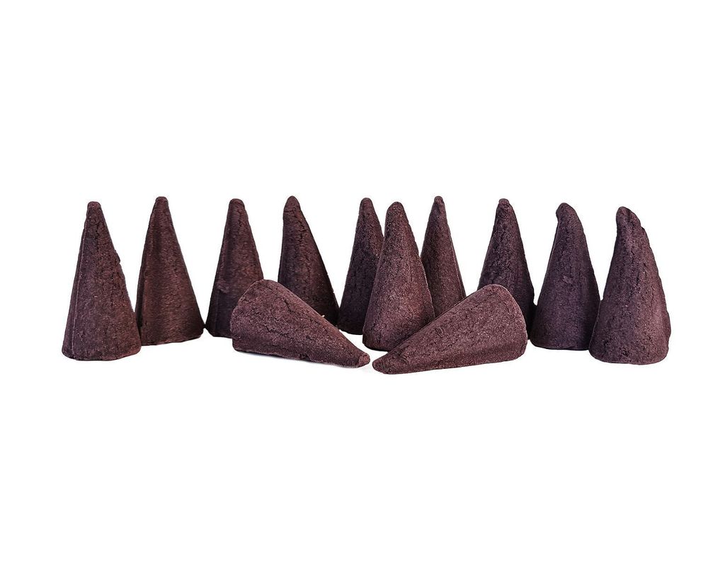 KNOX - 12 XXL Riesen Weihnachtsduft Glimmschale Räucherkerzen Gr. M Weihrauch