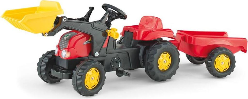 rolly toys Kid Trettraktor mit Schaufellader und Anhänger Produktbild 
