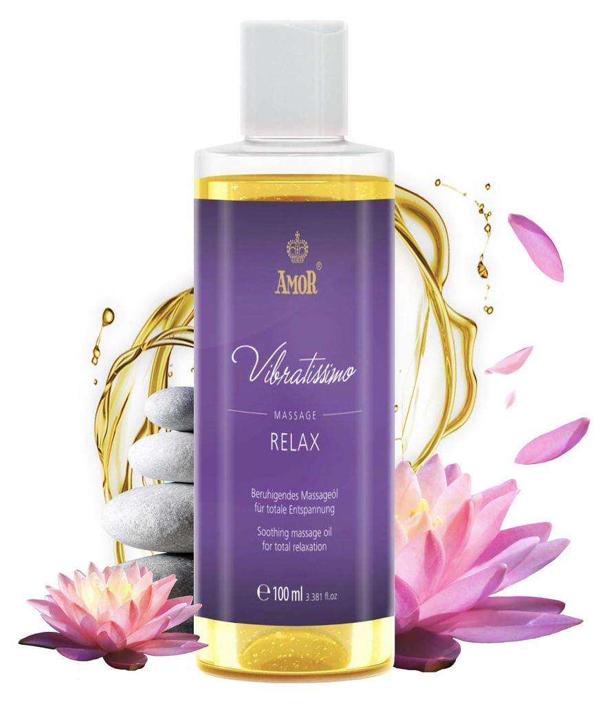 Vibratissimo Vibratissimo “Relax” olio da massaggio lenitivo per il rilas – immagine 1