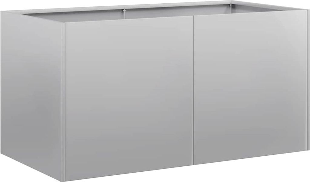 Pflanzkübel 80x40x40 cm Verzinkter Stahl