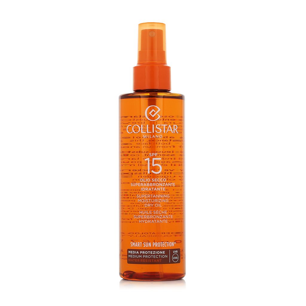 Collistar Supertanning Dry Oil SPF15, Olej na opalování, Obrázek produktu 
