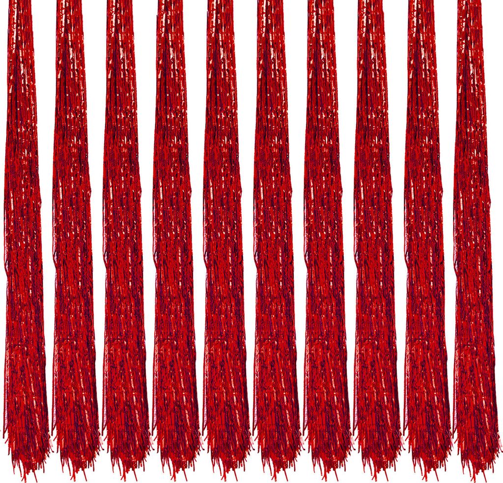 Oblique Unique 10x Lametta glänzend Deko für Weihnachten Produktbild 