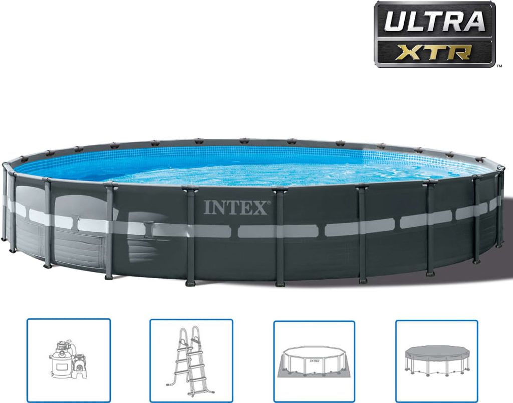Intex Ultra XTR Frame Pool Set rotondo 732 x 132 cm 26340GN Immagine del prodotto 