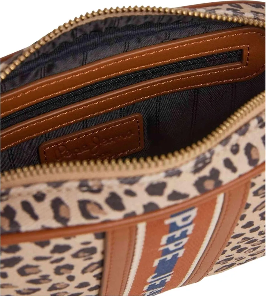 Sac Pepe Jeans compact beige : rangez vos affaires sans encombre