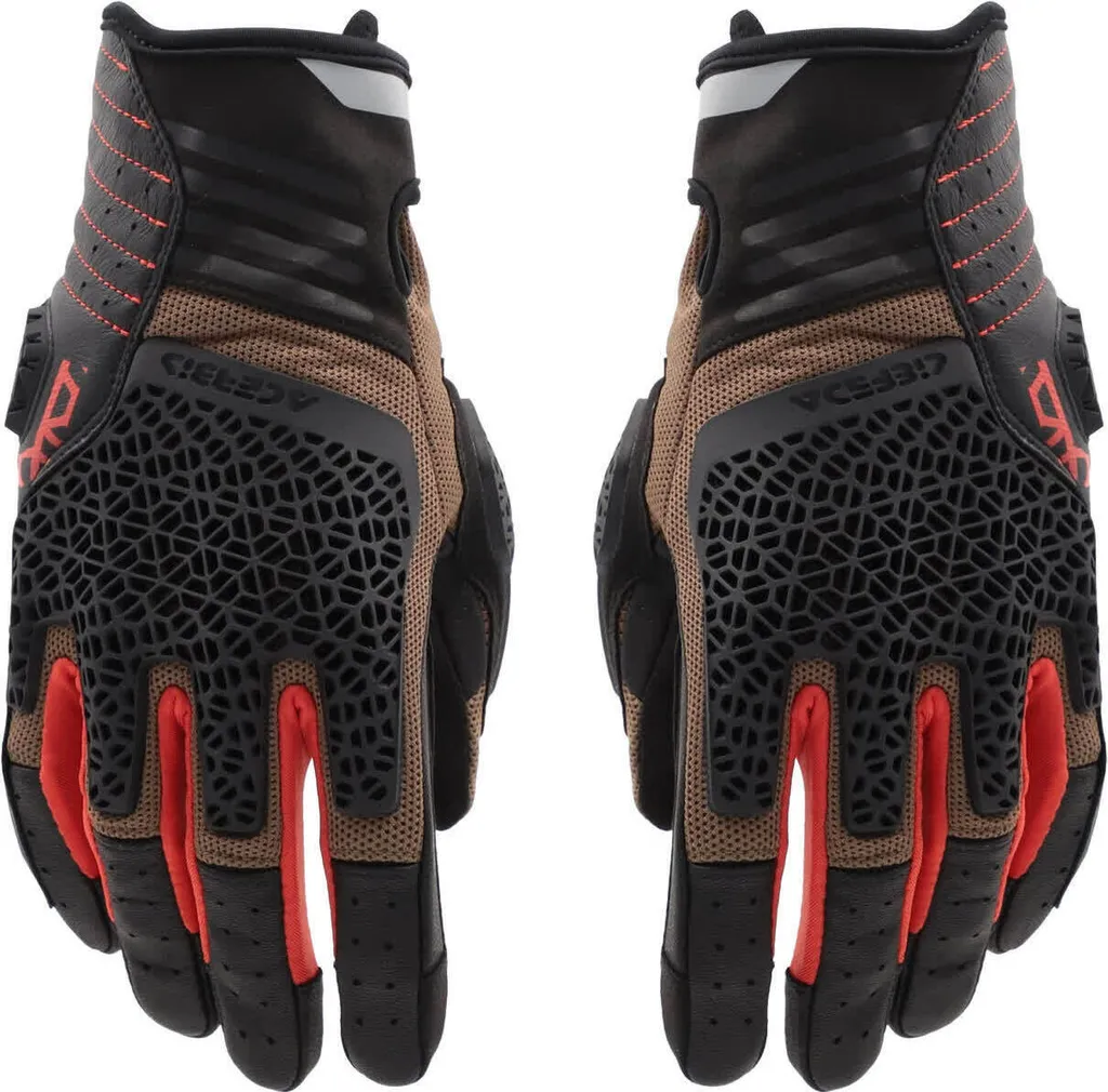 Gants Moto ACERBIS CE CROSSOVER Homologués XS Anti-Vibration Enduro