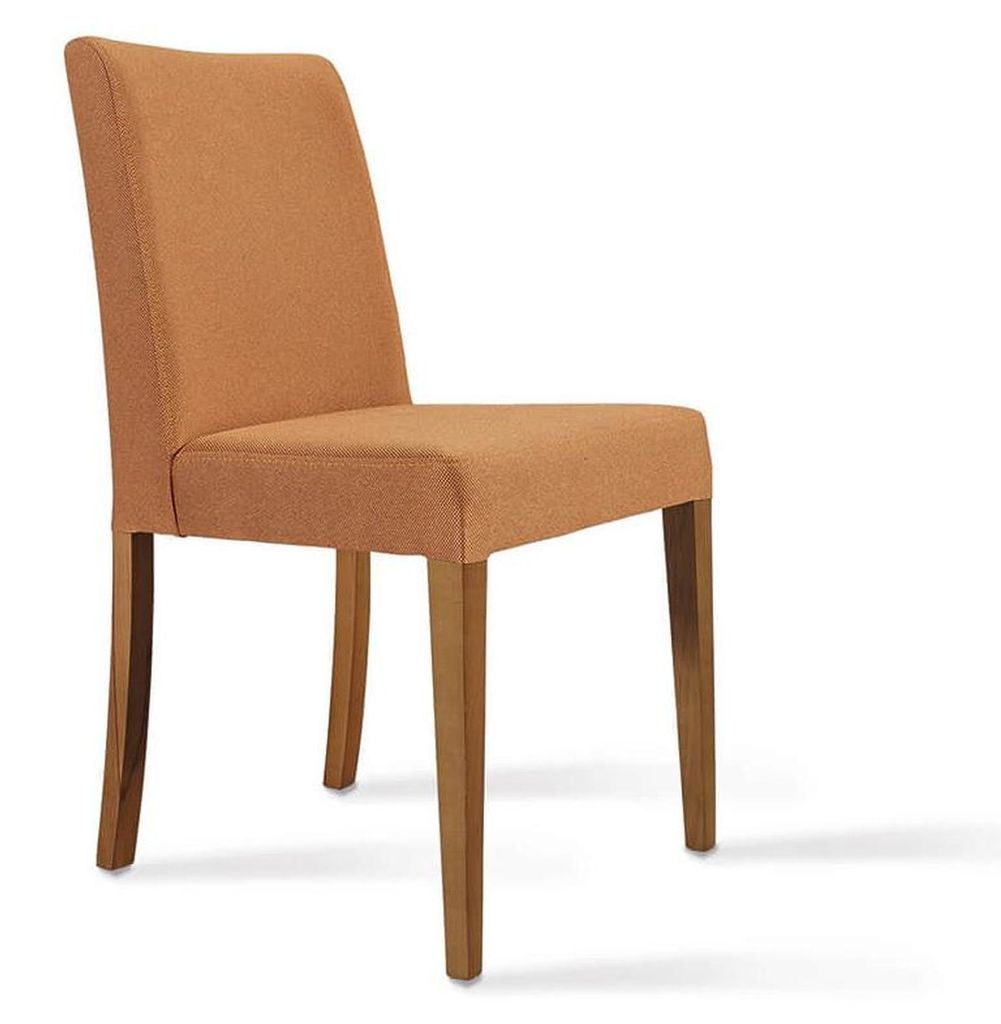 Luxus Einrichtung Moderne Stuhl Braun Neu Holzstuhl Design Produktbild 