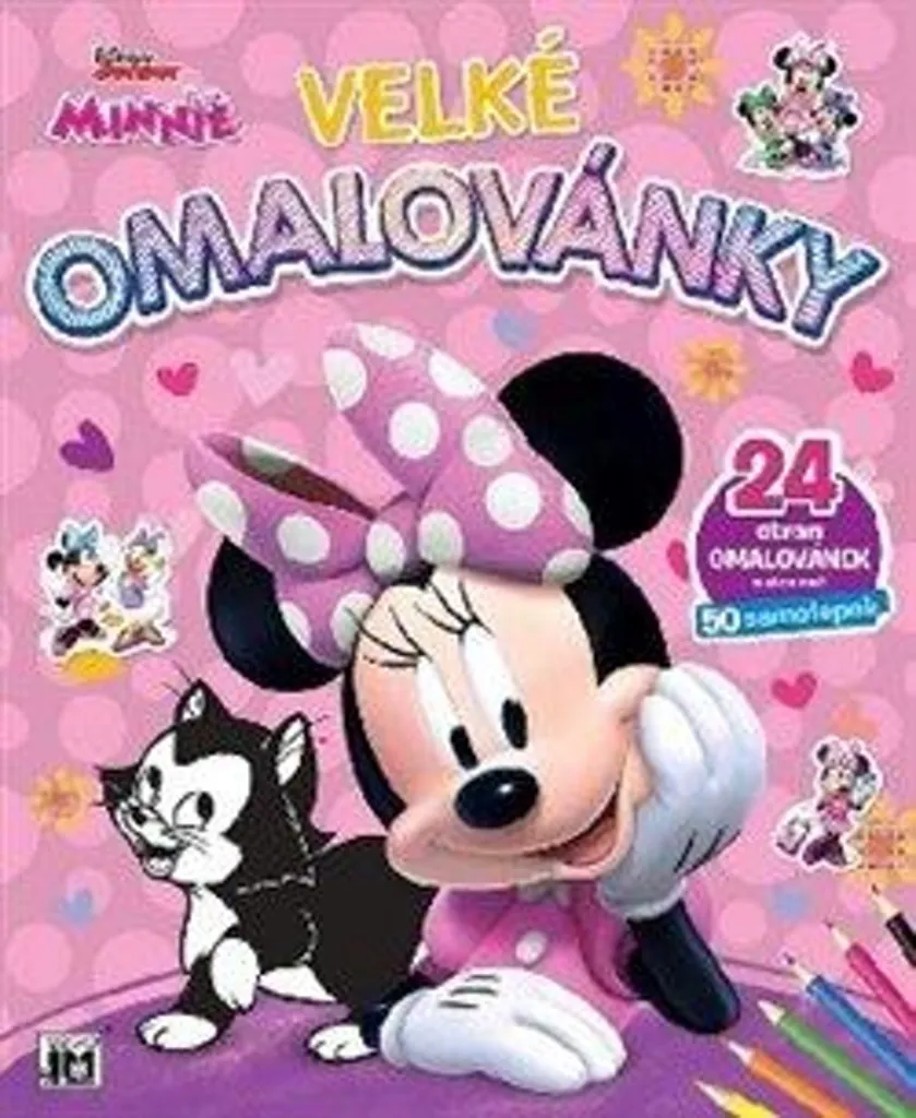 Grand livre de coloriage Minnie Disney avec illustrations détaillées