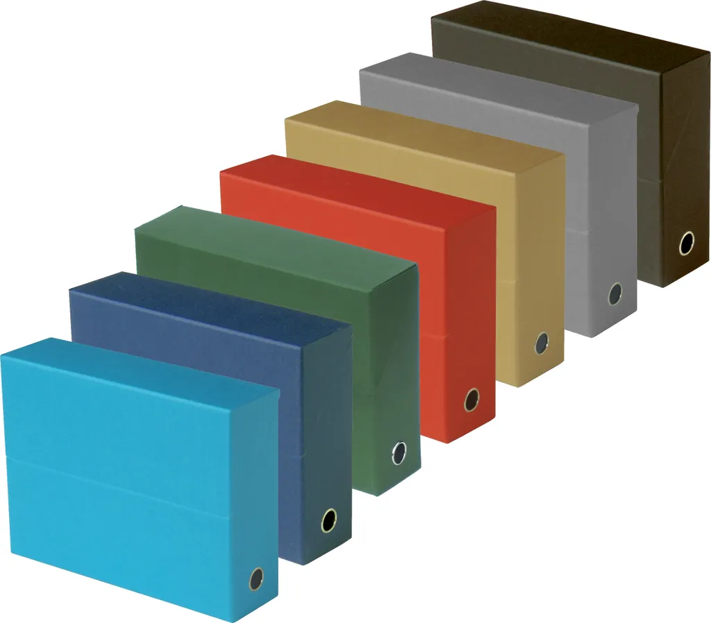 Cartella FAST Portadocumenti Beige - Cartone Robusto per Archiviazione