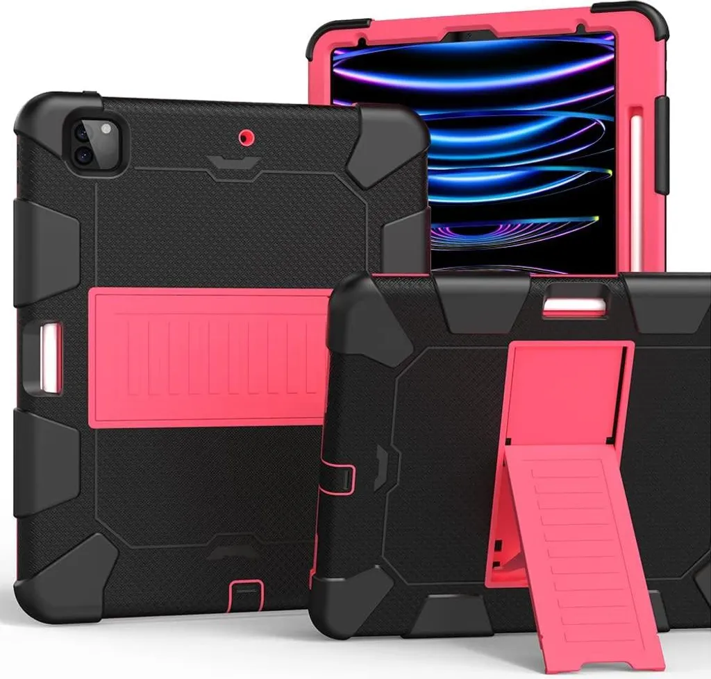 Cover iPad Pro 11 e Air 5 Nera con Porta Apple Pencil - Anti-Caduta