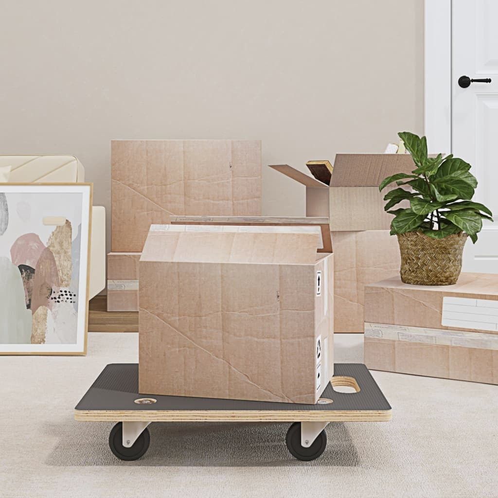 Eleganten-Stil Transportroller 2 Stk. Rechteckig 60x40x11,5 cm 250 kg - Materialpflege Hommie6564831 1parcel