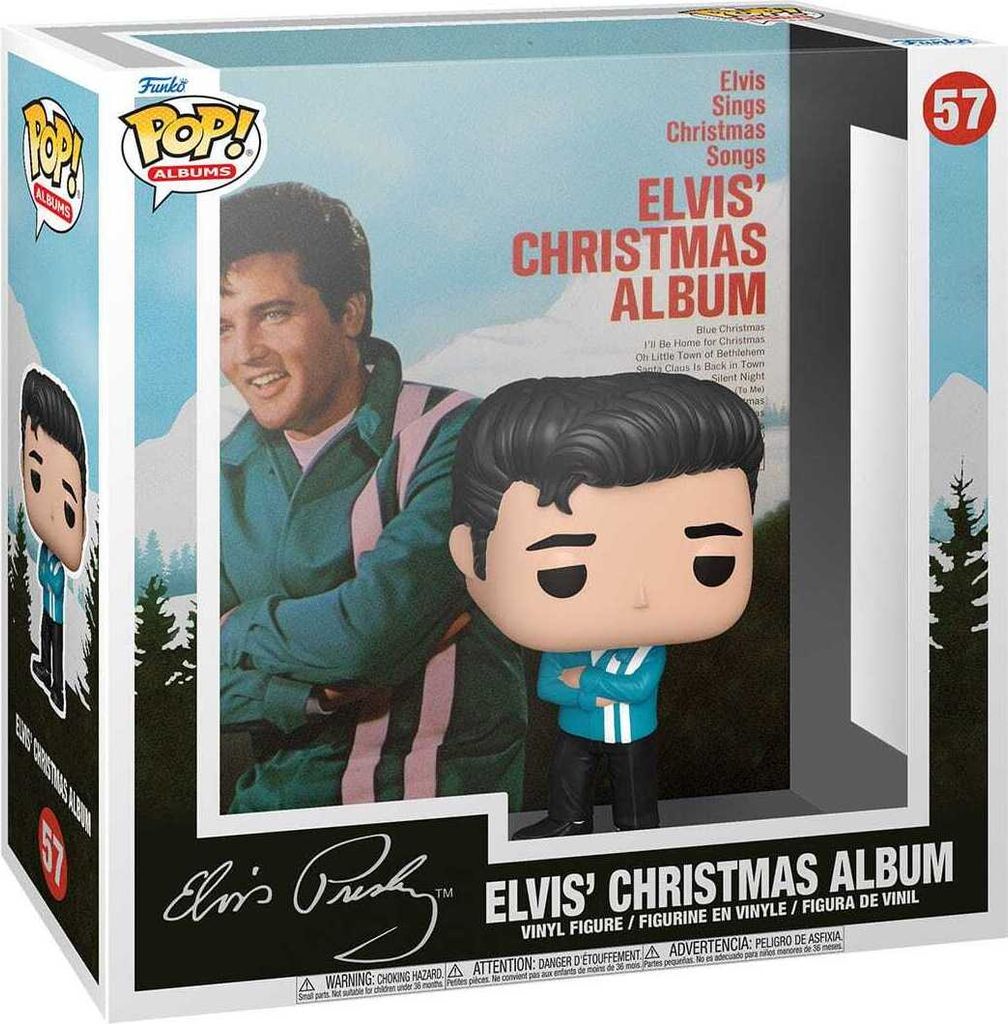 Funko POP Albums : Elvis Presley - Elvis Xmas Album Image du produit 