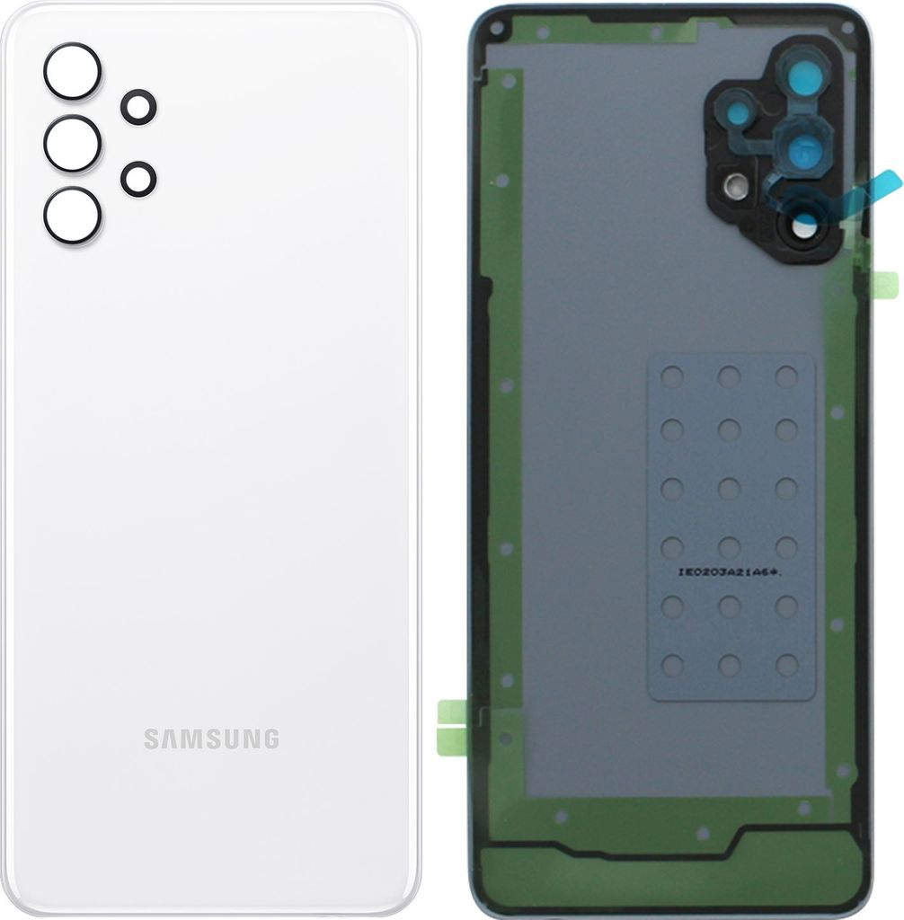 Original Samsung Akkudeckel, neue Rückseite für Samsung Galaxy A32 – Weiß
