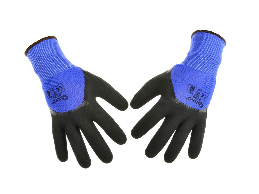 Arbeitsschutzhandschuhe 3/4 Schaumstoff-Latex r.8