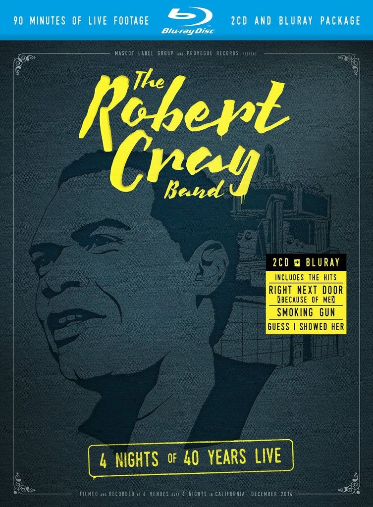 Cray,Robert Band-4 Nights Of 40 Years Live (Blu-ra