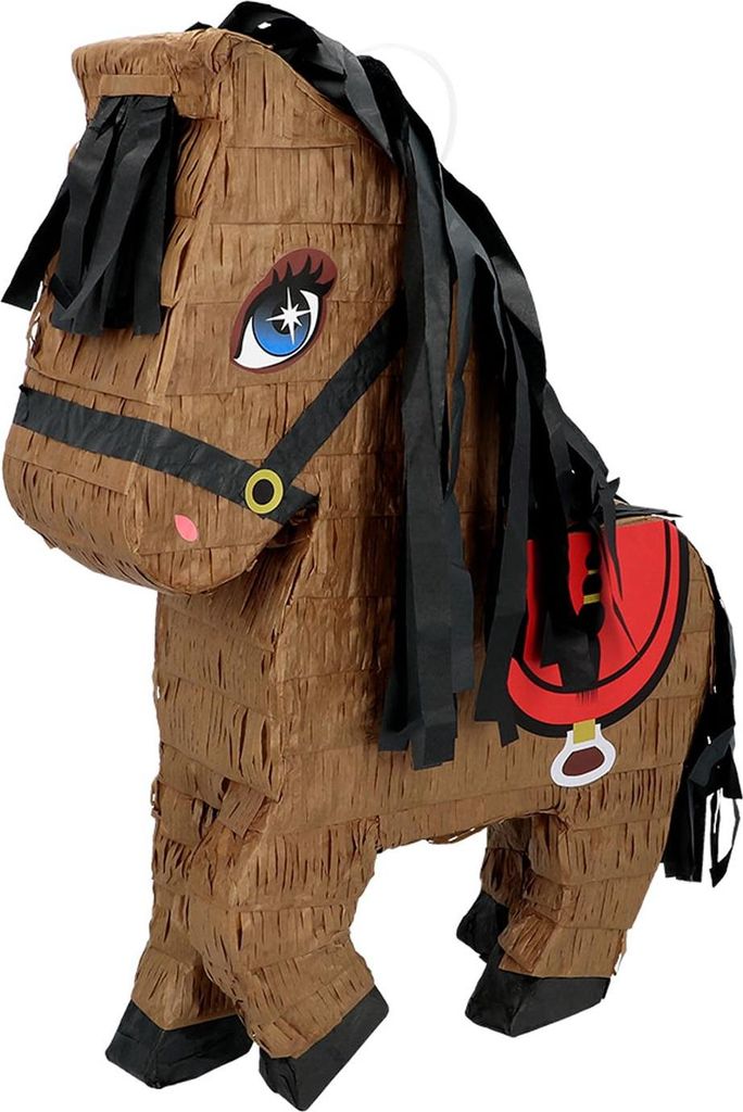 Pinata "Braunes Pferd" | 45 x 33 x 8 cm Produktbild 