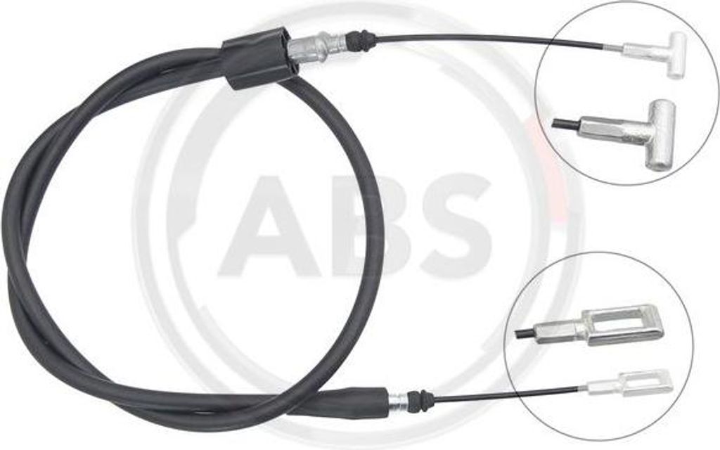 A.B.S. K19844 Seilzug, Handbremse OE 504201383 kompatibel mit Daily