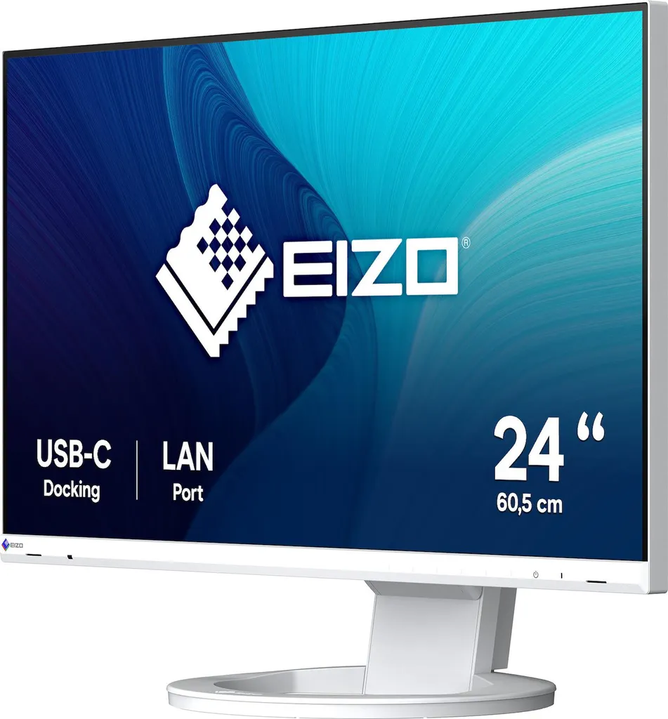 EIZO FlexScan EV2490-WT Écran 23,8" Full HD USB-C Blanc Haute Précision - 4