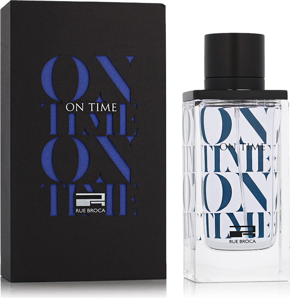 Rue Broca On Time Blue Eau de Parfum für Herren 100 ml Produktbild 
