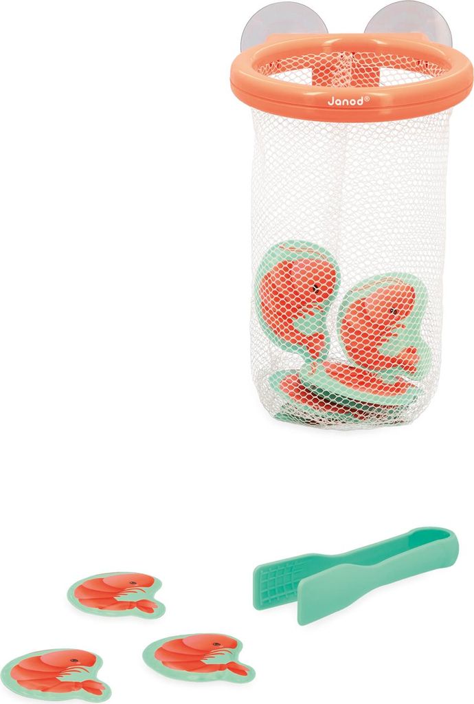 Janod Badespielzeug - Garnelen fangen Spielset für Kinder