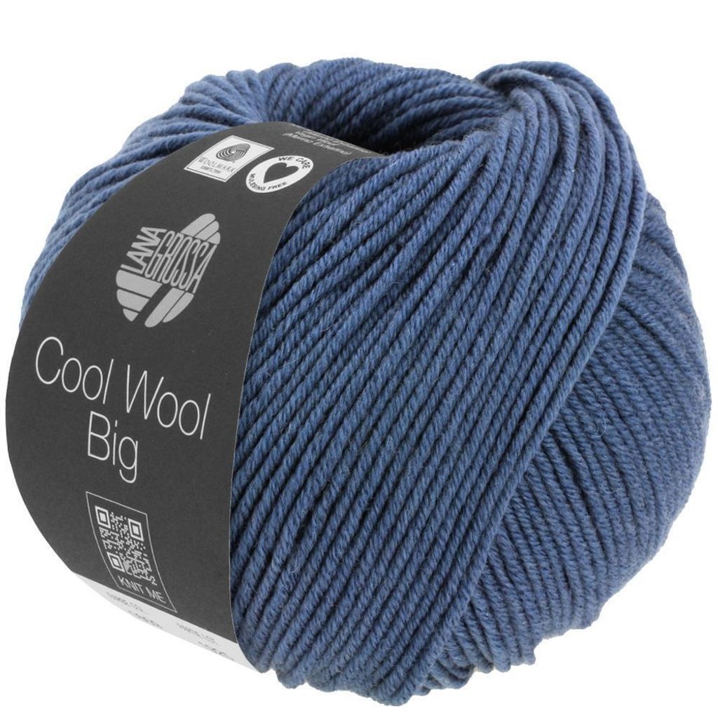 Lana Grossa COOL WOOL Big Mélange 50 g extrafeine Wolle in Produktbild 