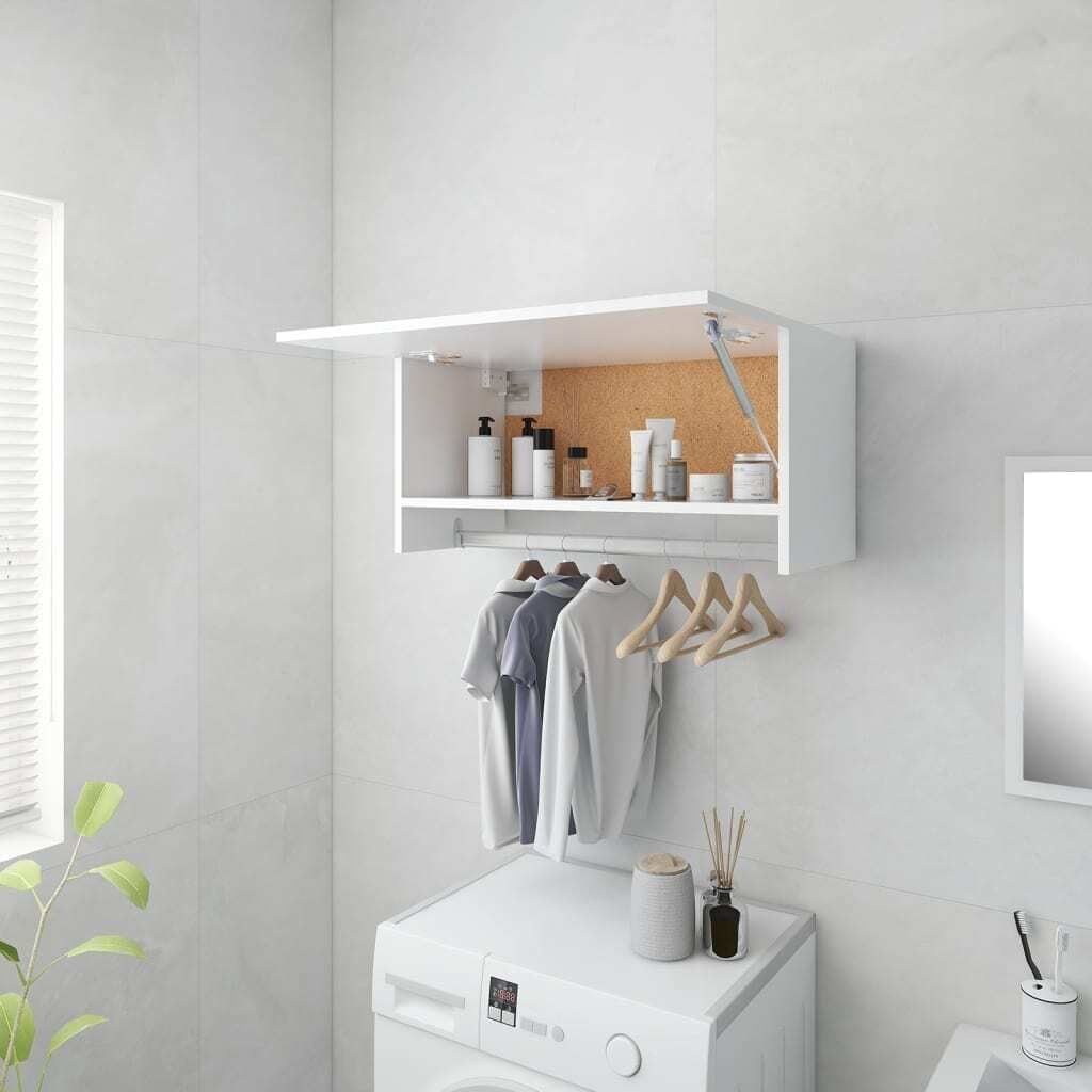 Langlebig Kleiderschrank Weiß 70x32,5x35 cm Holzwerkstoff - Kleiderschränke Octo6155820 1parcel