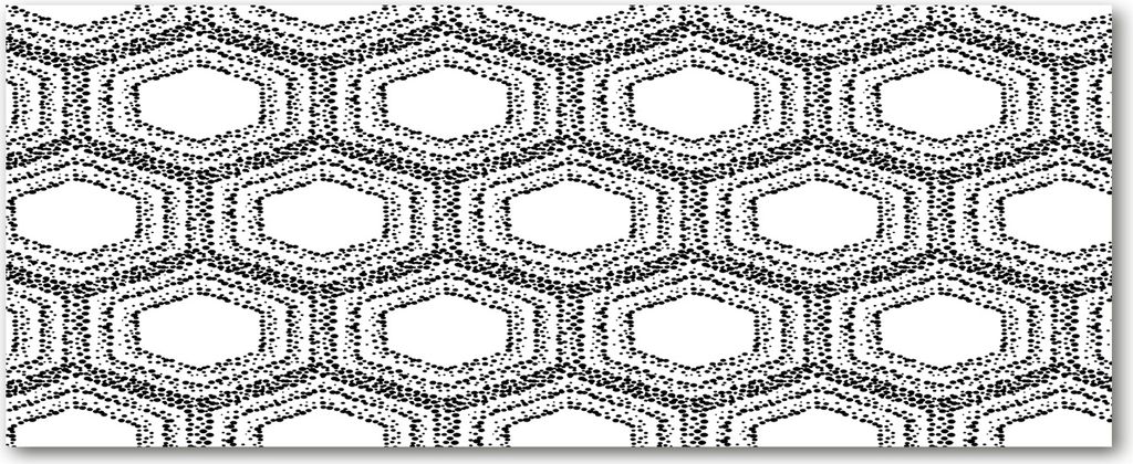 Tulup Küchenrückwand Spritzschutz aus Glas -125x50 -Spritzschutz auf gehärtetes Glas Deko Sonstige Geometrische Figuren