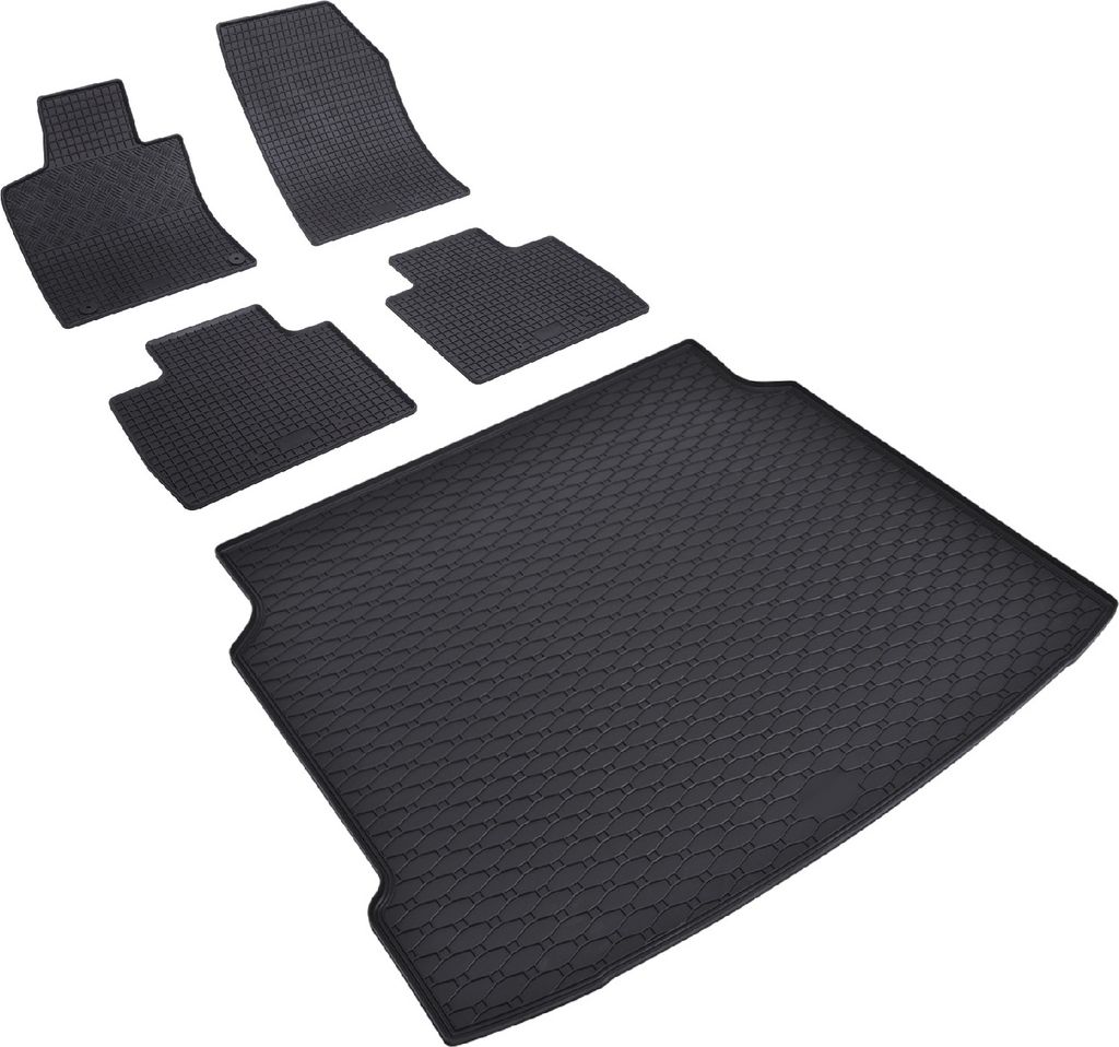 Z550521 Kofferraumwanne+Fußmatten passend für Peugeot 508 2 Liftback Schrägheck Hackback 5türer 2018-