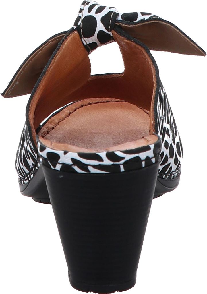 Gemini Damen Pantolette aus Leder mit Giraffenmuster und Produktbild 