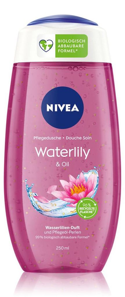 Nivea Sprchový gel Waterlily and Oil Care 250ml 6-pack Obrázek produktu 