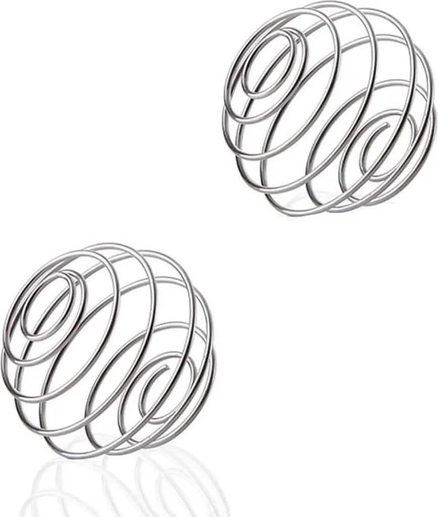Mixer a Sfera Acciaio Inox per Tè e Frullati - Set 2 Pezzi 5,5 cm