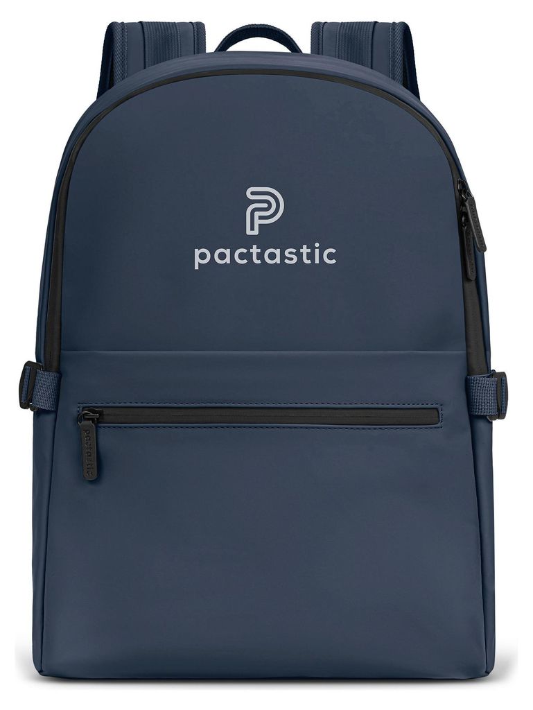 Pactastic Tagesrucksack Rucksack mit Laptopfach Urban Collection Round Top Backpack 44 cm 20L Dark Blue dunkelblau