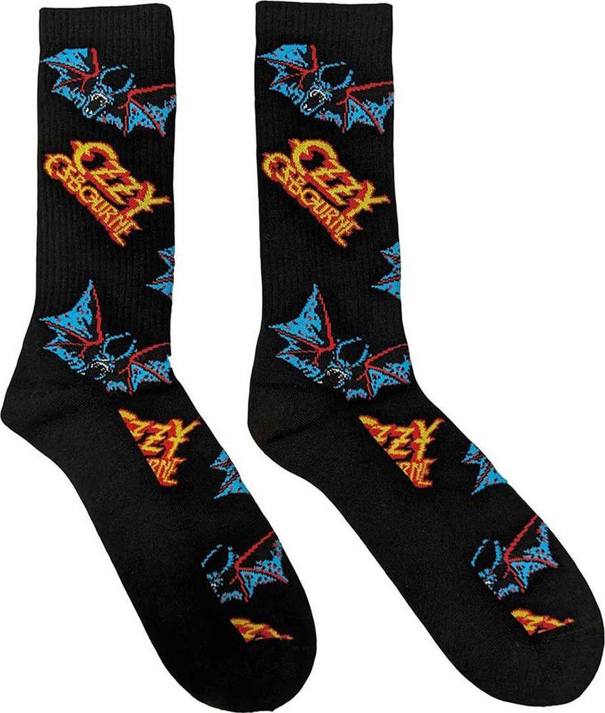 Ozzy Osbourne - Knöchelsocken für Herren/Damen Unisex RO14690 (37 EU - 40,5 EU) (Schwarz)
