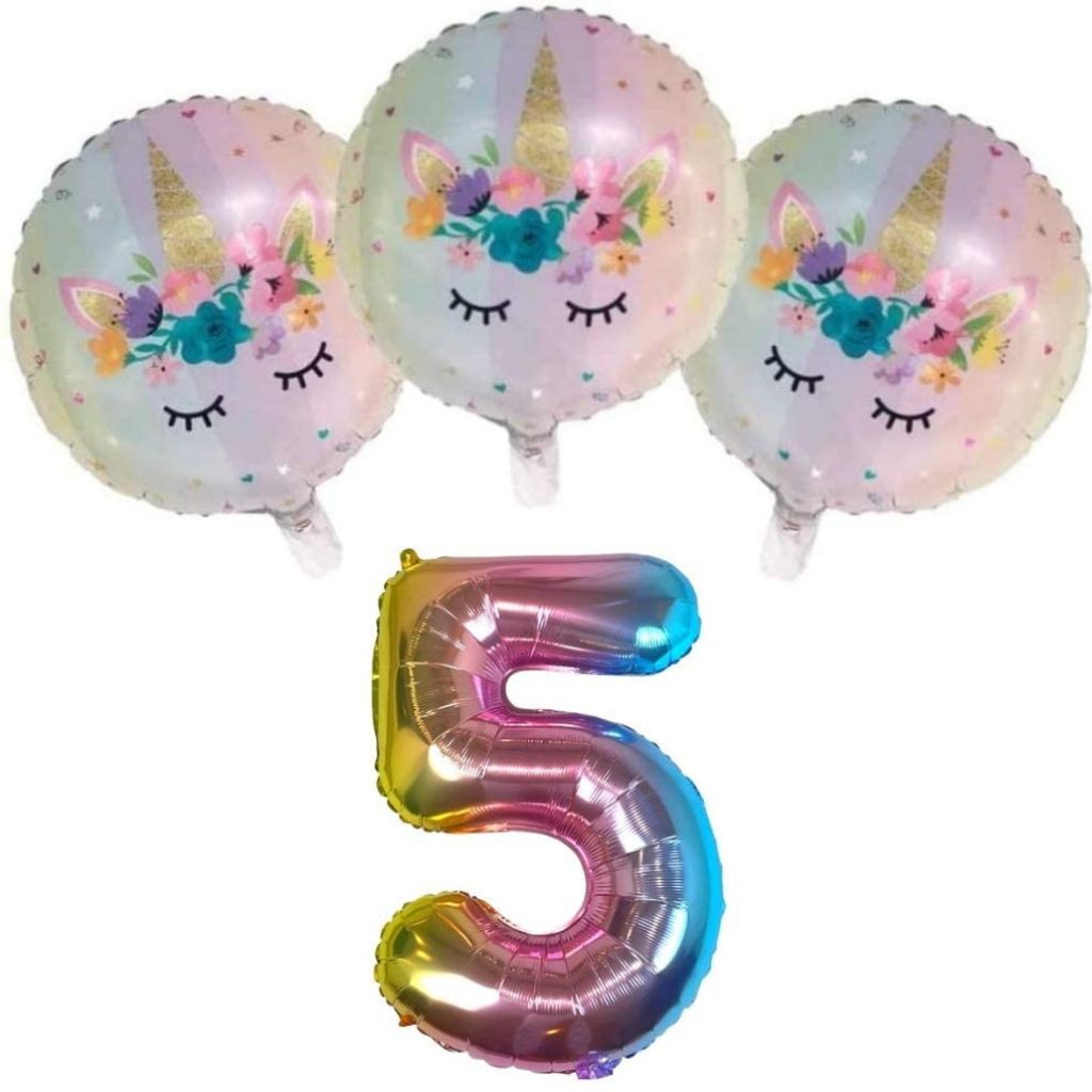 Folien-Luftballon Geburtstag Dekoration Verkehrsschild Zahl 