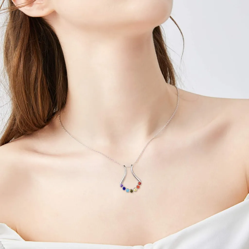 Yoga, Gioielli Chakra, Albero della Vita con Ametista o Zirconia