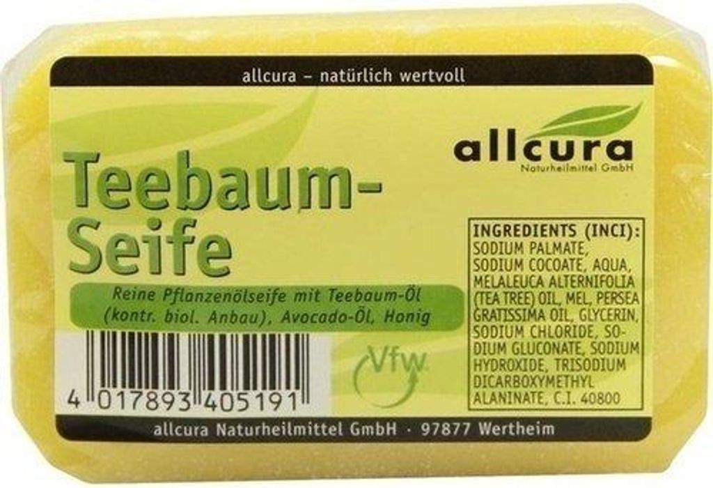 Sapone all'albero del tè 100 g Immagine del prodotto 