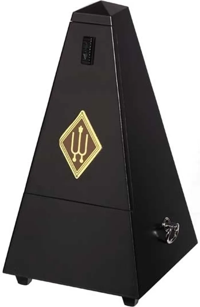 Wittner Métronome 806 M Noir avec Boîtier Classique en Bois et Système M
