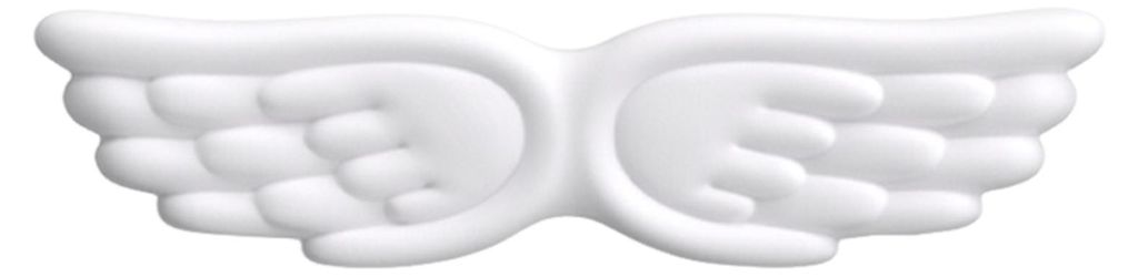 Angel Wing Tastatur-Handgelenkauflage, ergonomische Handgelenkstütze, Silikon-Maus-Handgelenkauflage, Laptop-Handgelenkkissen für Büro und Gaming