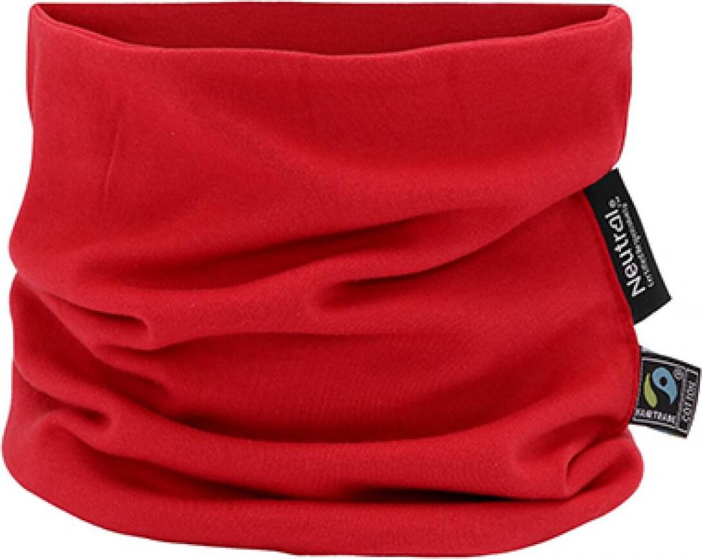 Neutral O93011 | Tube Scarf One Size - Farbe: Red - Größe: Produktbild 