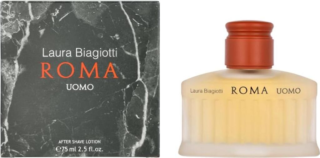Laura Biagiotti Roma Uomo 75 ml Lozione Dopobarba Immagine del prodotto 