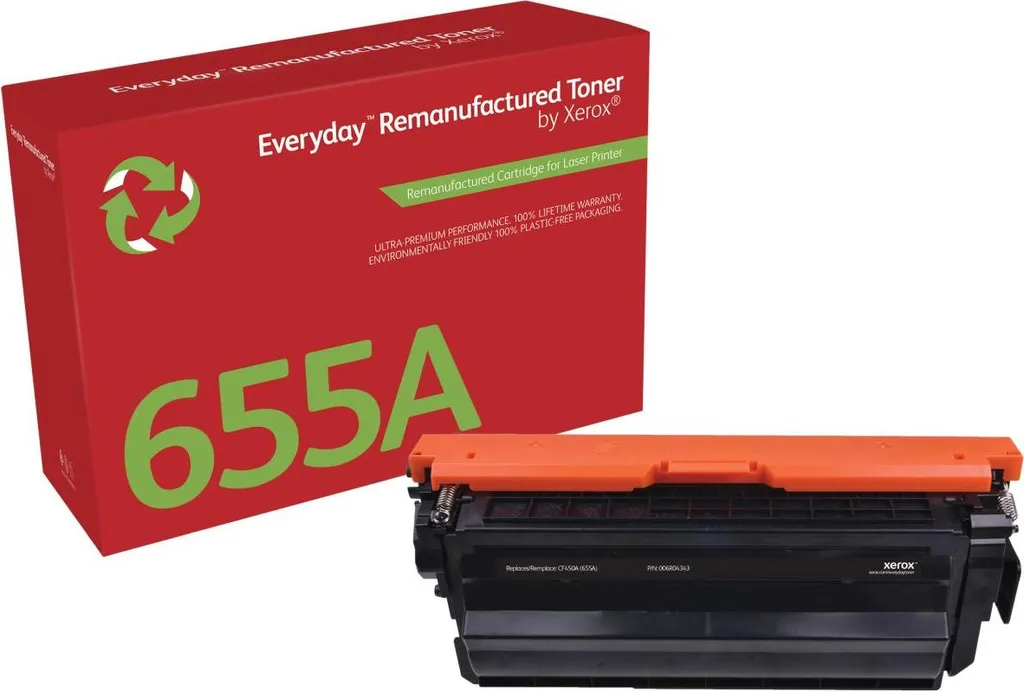 Toner Noir Xerox Everyday pour HP 655A CF450A - Haute Qualité Fiable