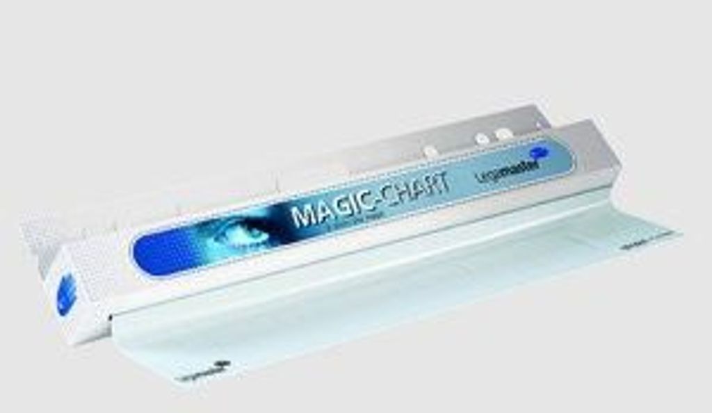 Legamaster - Magic -Chart Legamaster Whiteboard 60x80cm Fenster | Rollen Sie ein 25 Blatt