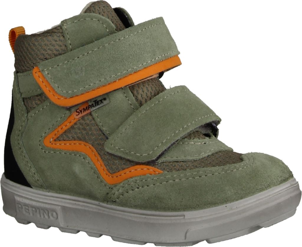 Ricosta Paul 2702103530 Kinderboots, Jungs, Eukalyptus, Warmfutter, wasserdicht - Kinderschuhe Gefütterte Kinderstiefel Gr. 18 - 42, Grün, leder/...