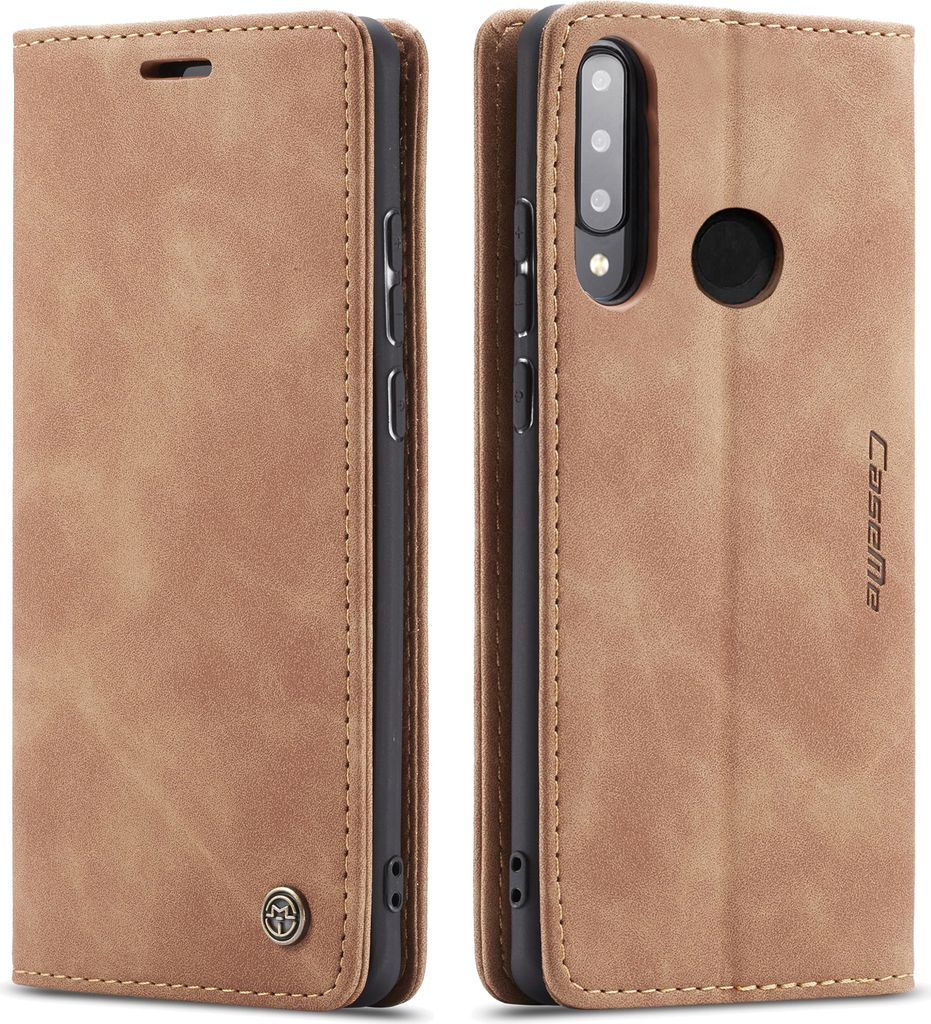 Huawei P30 Lite Hülle, LaimTop Retro Kunstledertasche TPU Innere, Kartenfächer, Magnetverschluss, Klapphülle mit Standfunktion Schutzhülle für...