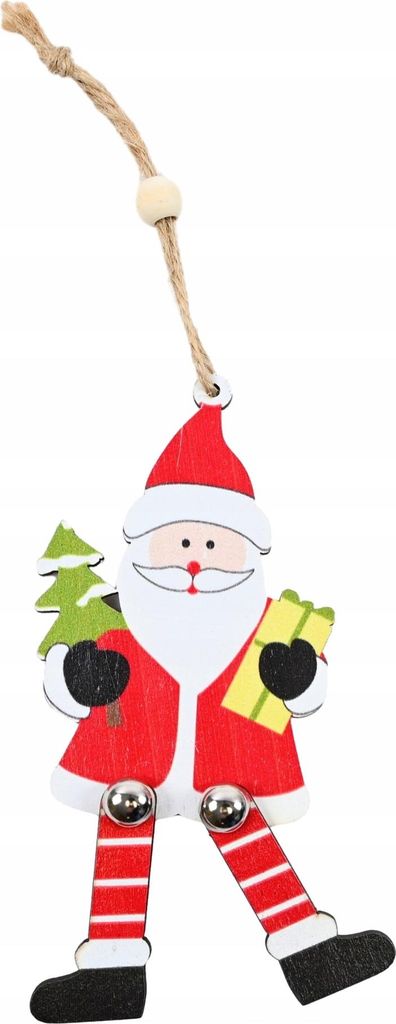 Holz Weihnachtsanhänger 13cm Christbaumschmuck Deko - Fensterhänger Türdeko Verschiedene Motive