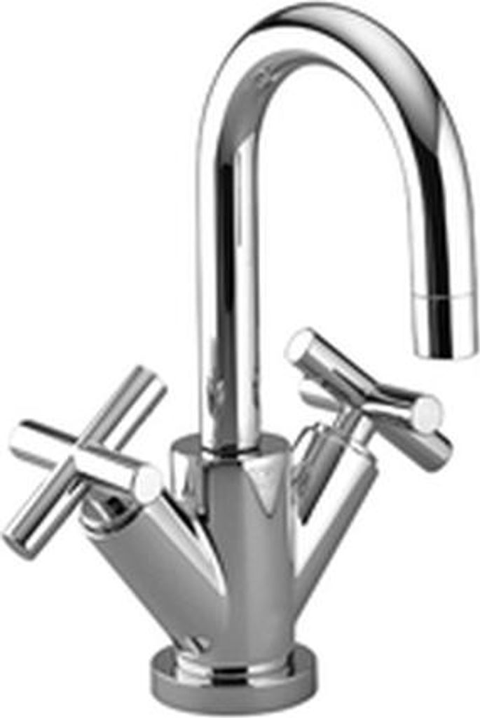 Dornbracht TARA Waschtisch-Einlochbatterie mit Ablaufgarnitur, Ausladung 100mm, 22302892-28