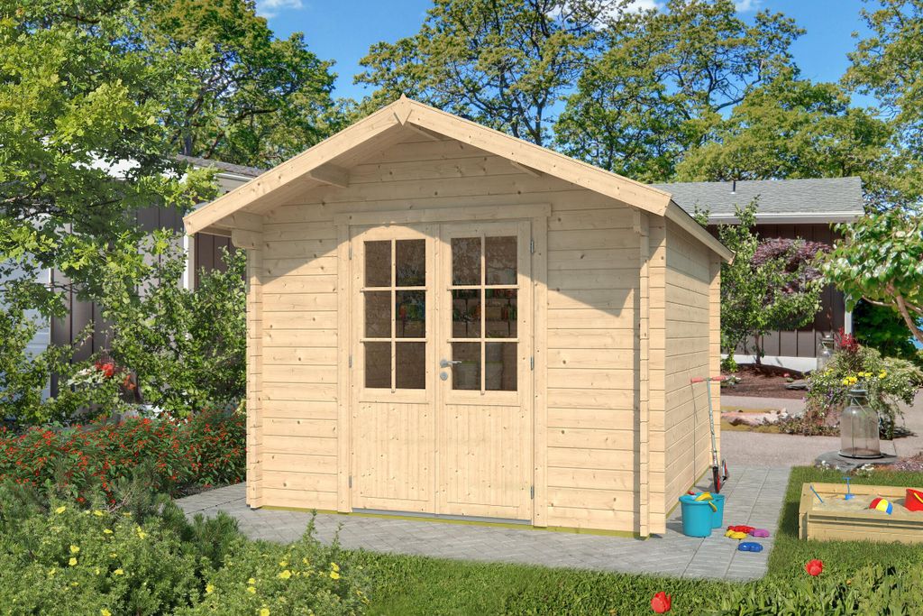 Fjordholz Gartenhaus Modell Lexi 44 E Premium