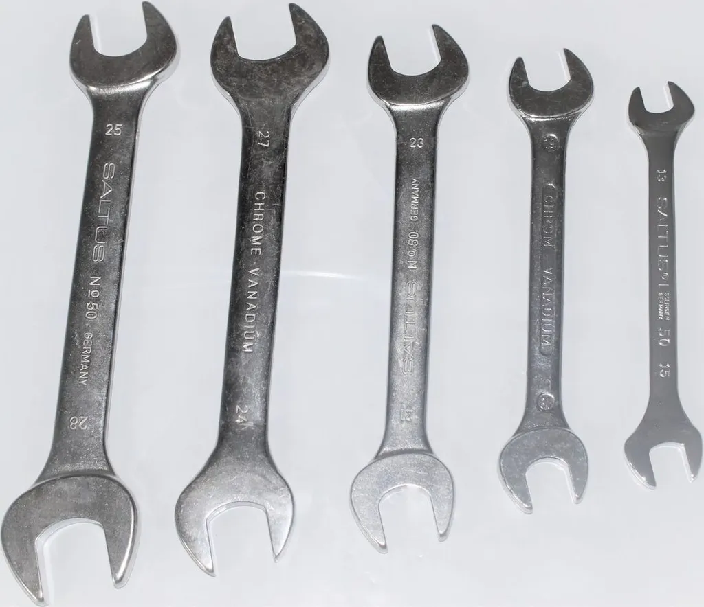 SALTUS Jeu de 5 clés à fourche double CV 13-28mm - Outillage de serrage